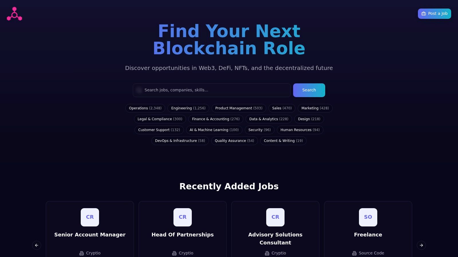 Blockchain Jobs: The Specialist's Starting Point