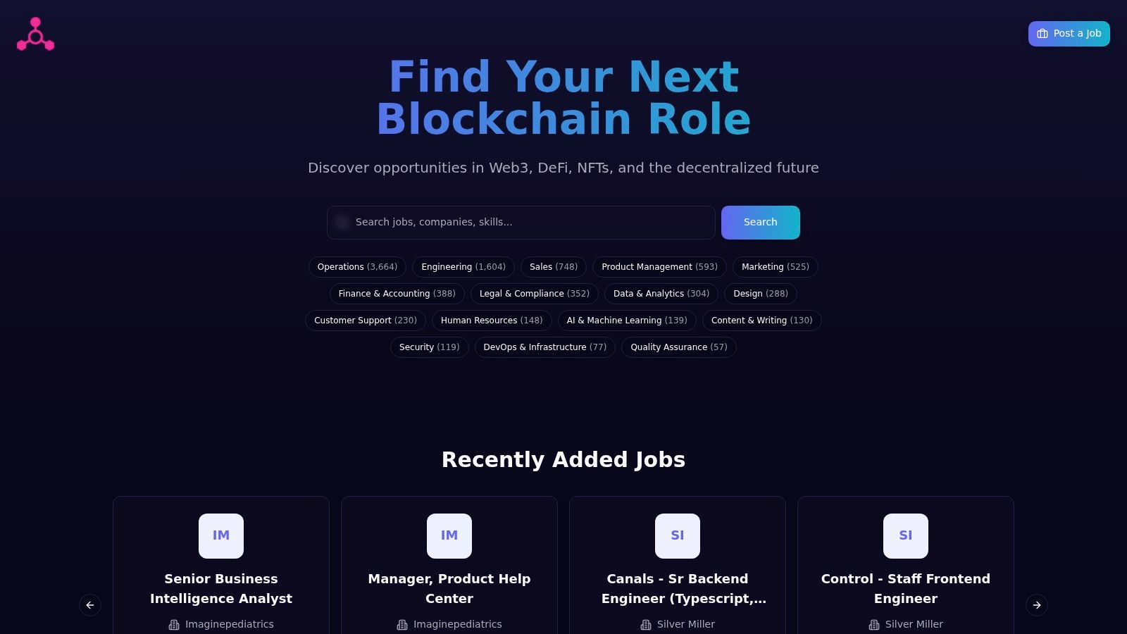 Blockchain Jobs: Your Central Hub for Crypto Opportunities