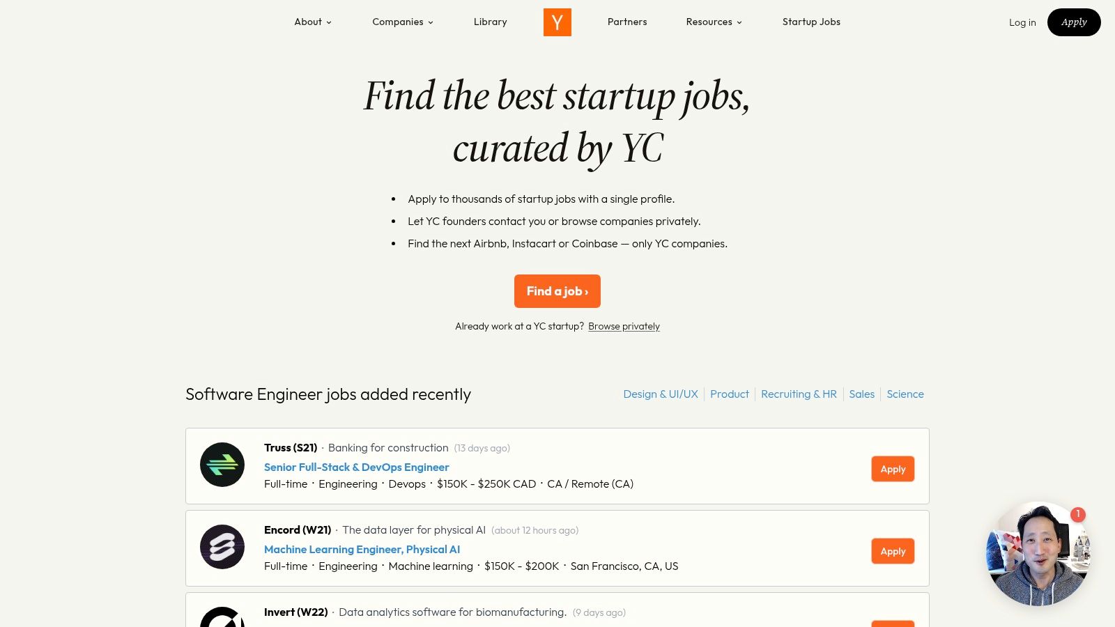 Y Combinator's Work at a Startup: The Bleeding Edge