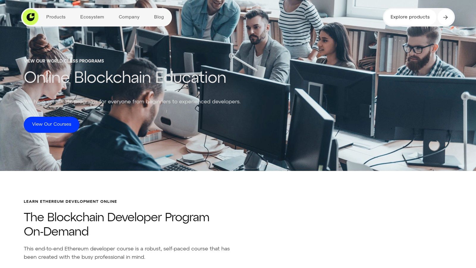 ConsenSys Academy – Blockchain Developer Program