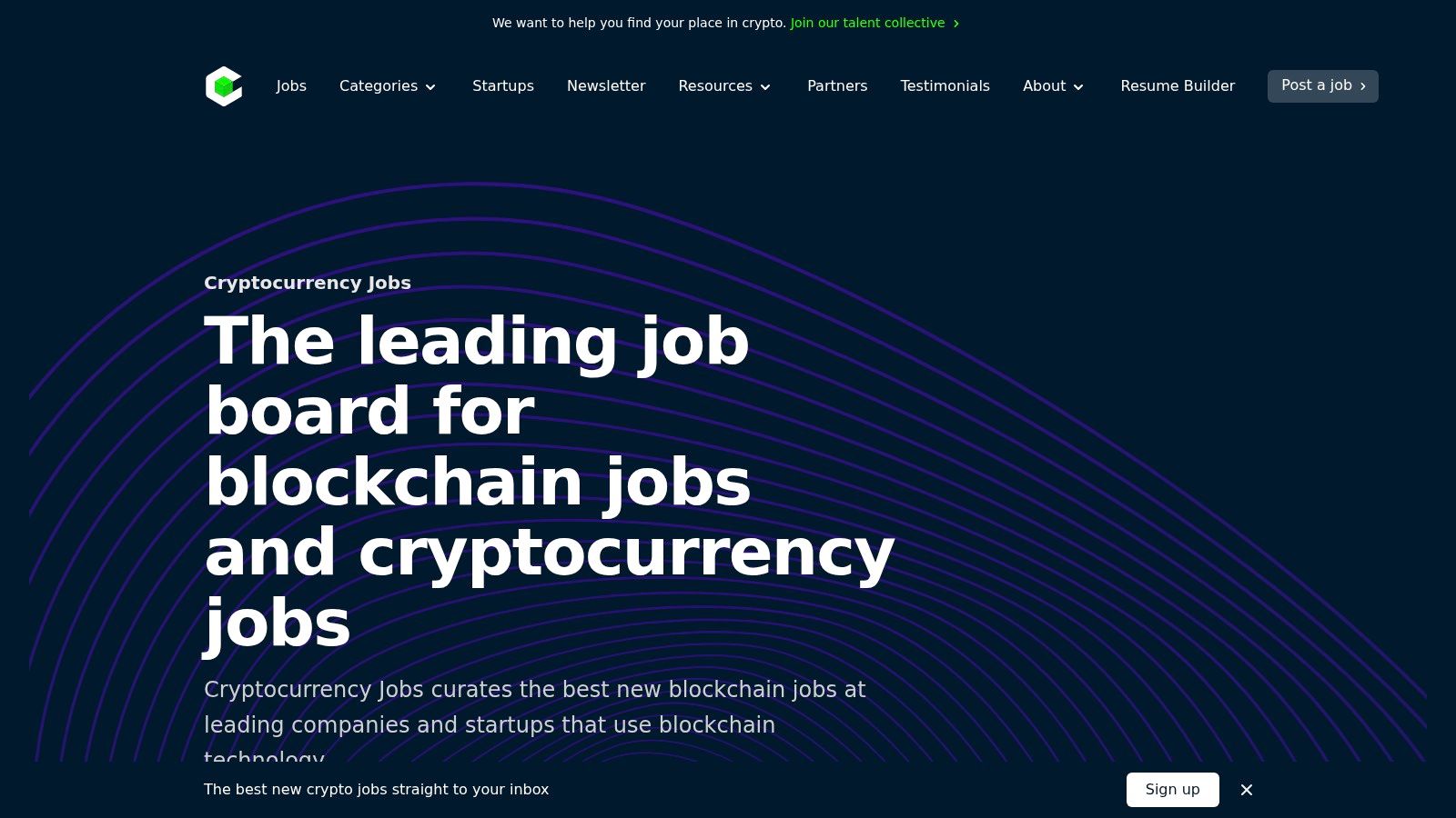 Cryptocurrency Jobs