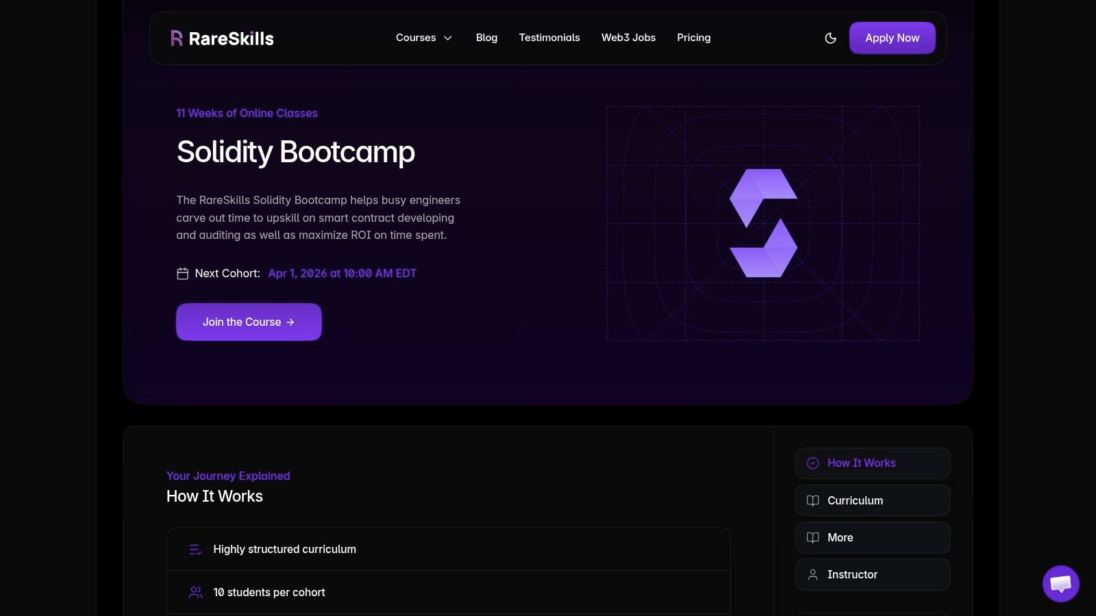 RareSkills – Solidity Bootcamp