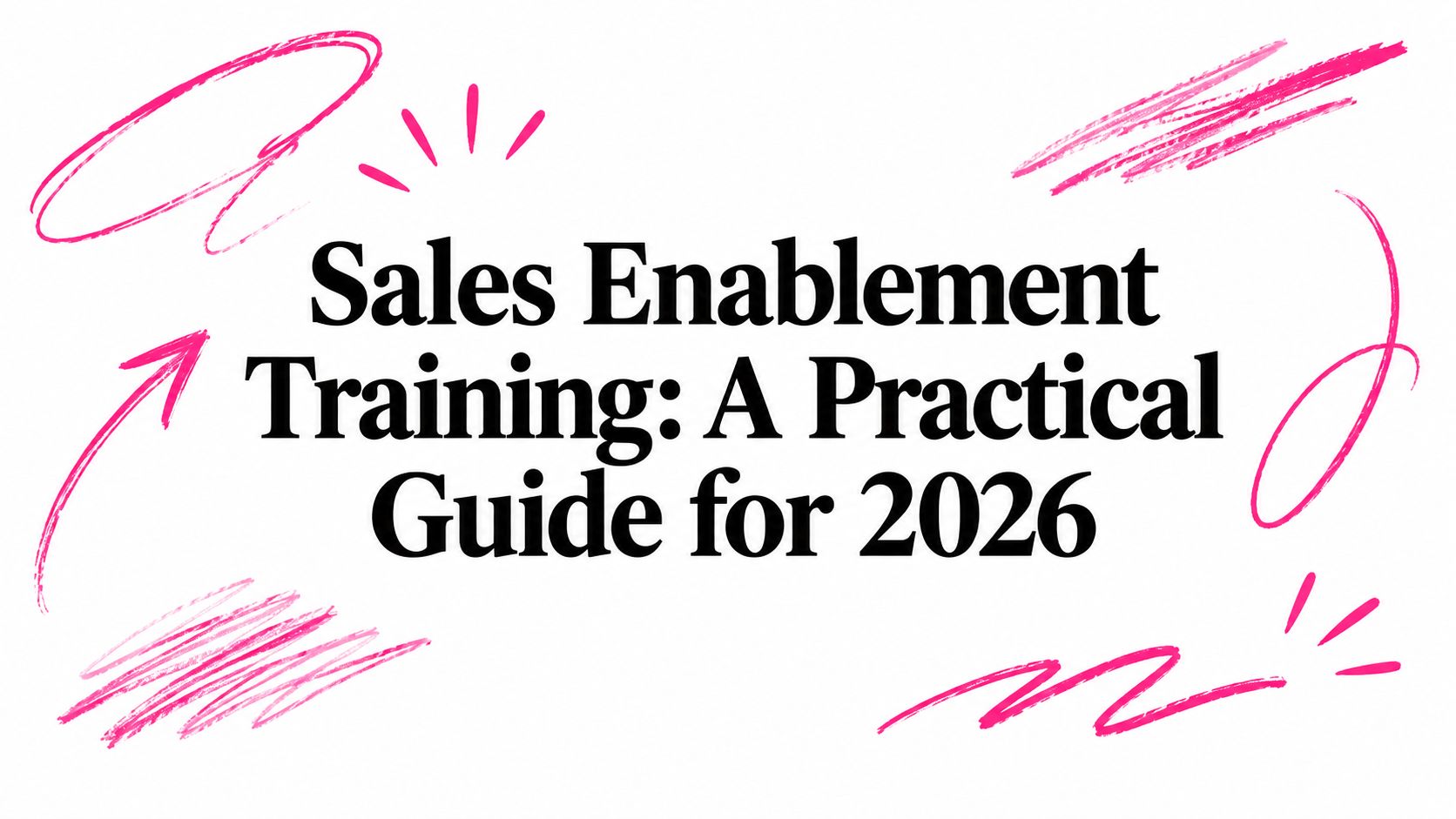 Sales Enablement Training: A Practical Guide for 2026