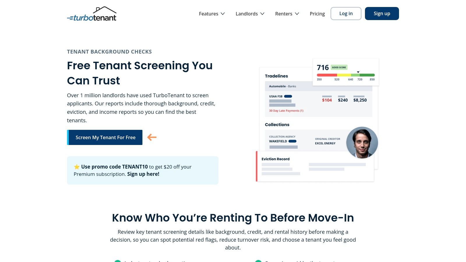 TurboTenant (Screening via TransUnion)