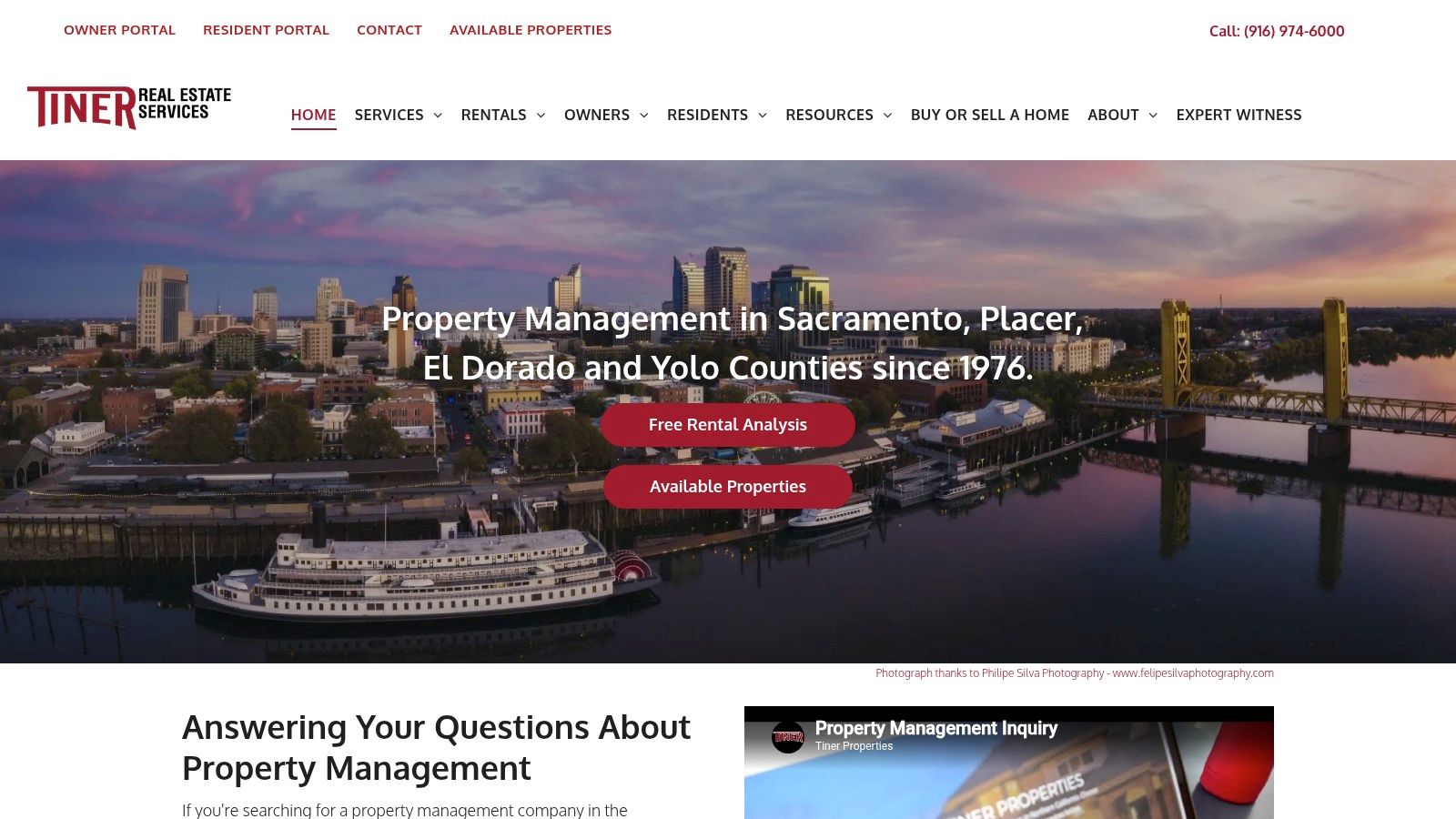 Tiner Properties – Sacramento Property Management