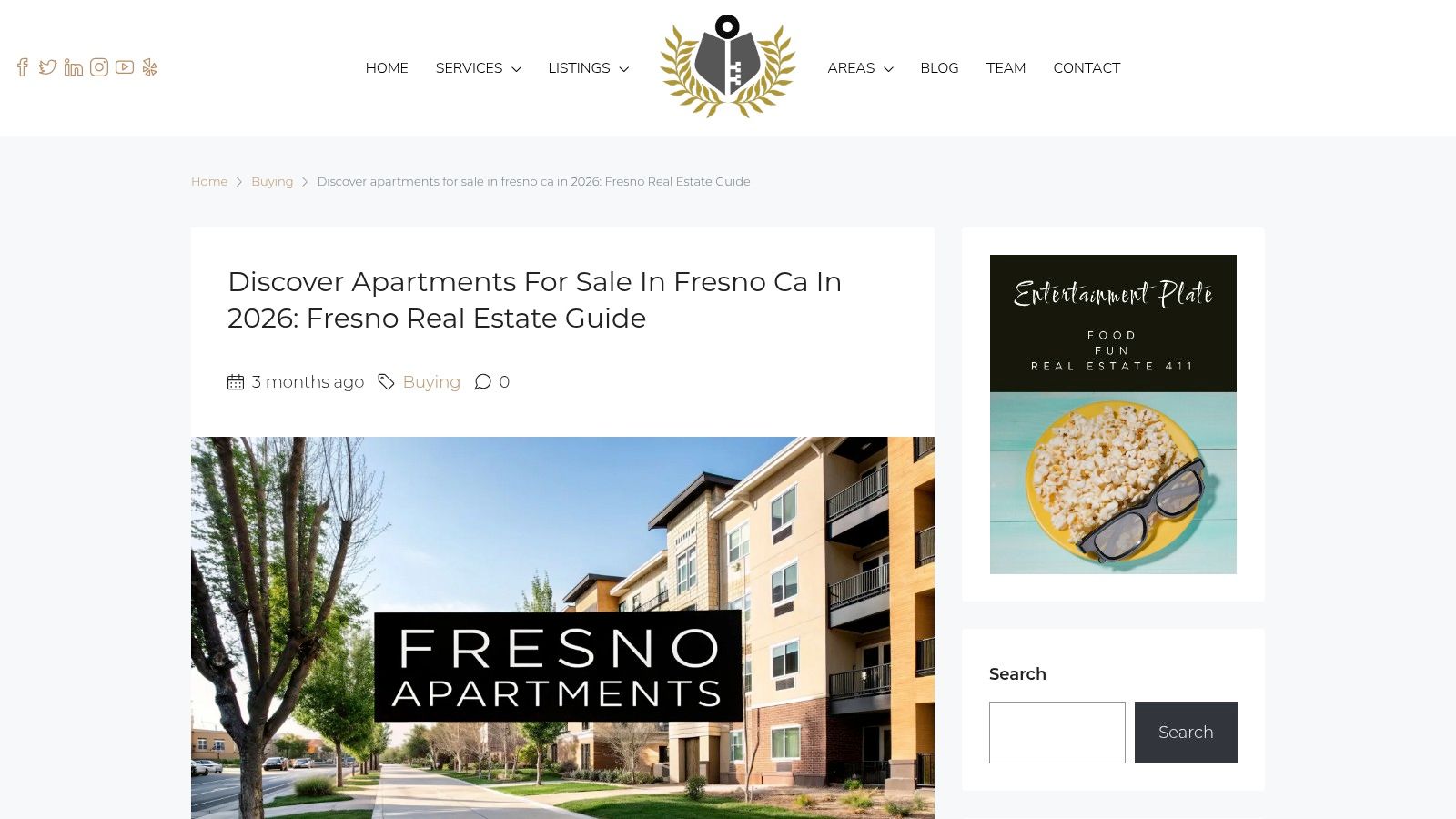 Discover apartments for sale in Fresno CA in 2026: Fresno Real Estate Guide