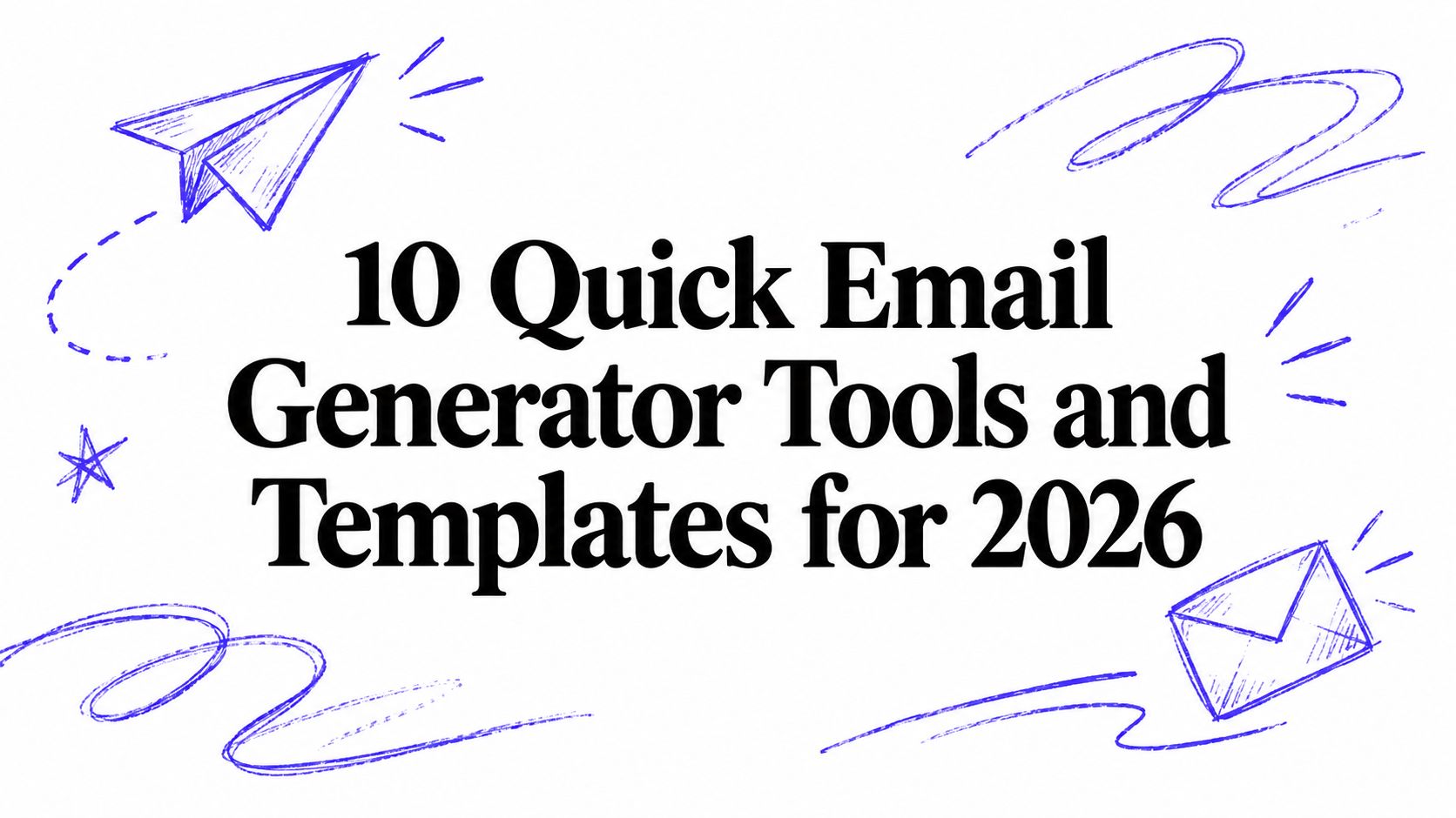 10 Quick Email Generator Tools and Templates for 2026