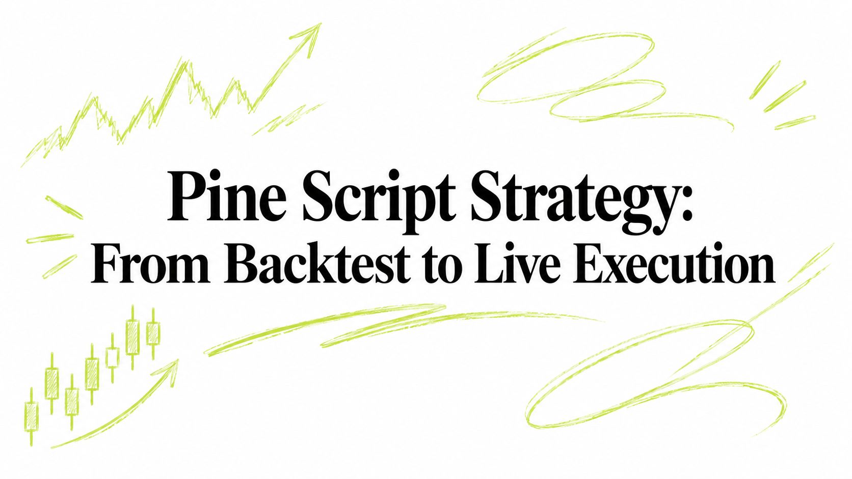 Pine Script Strategy: From Backtest to Live Execution