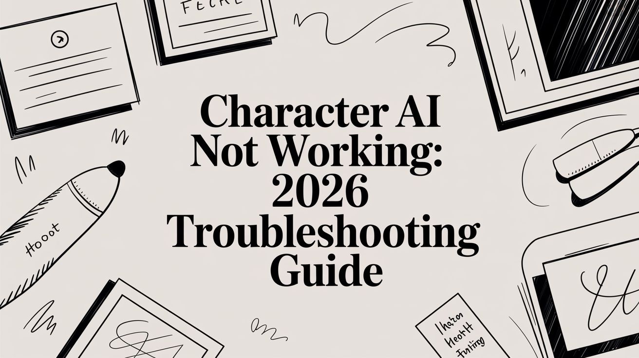 Character AI Not Working: 2026 Troubleshooting Guide | Dunia