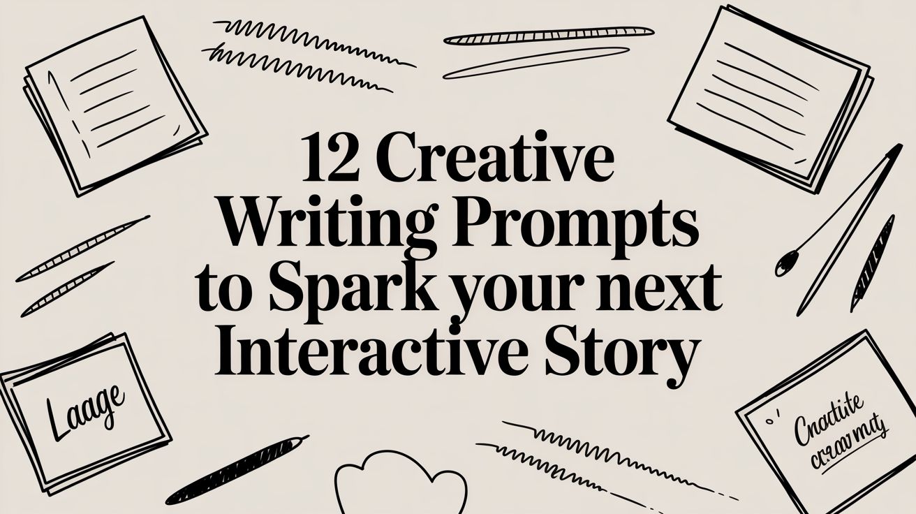 12 Creative Writing Prompts to Spark Your Next Interactive Story | Dunia