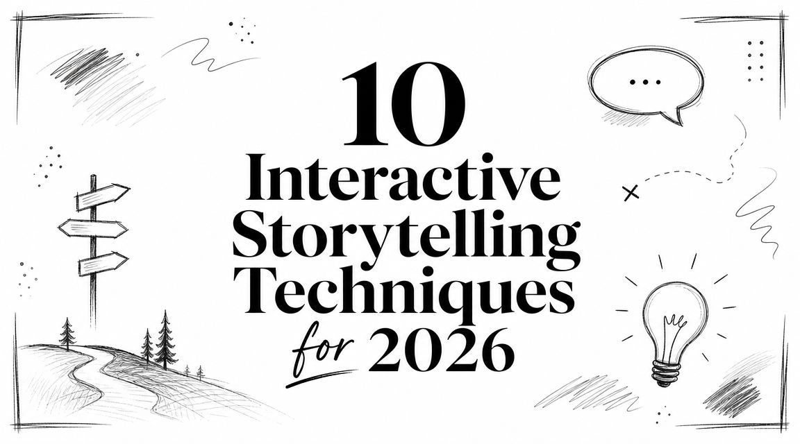 10 Interactive Storytelling Techniques for 2026 | Dunia