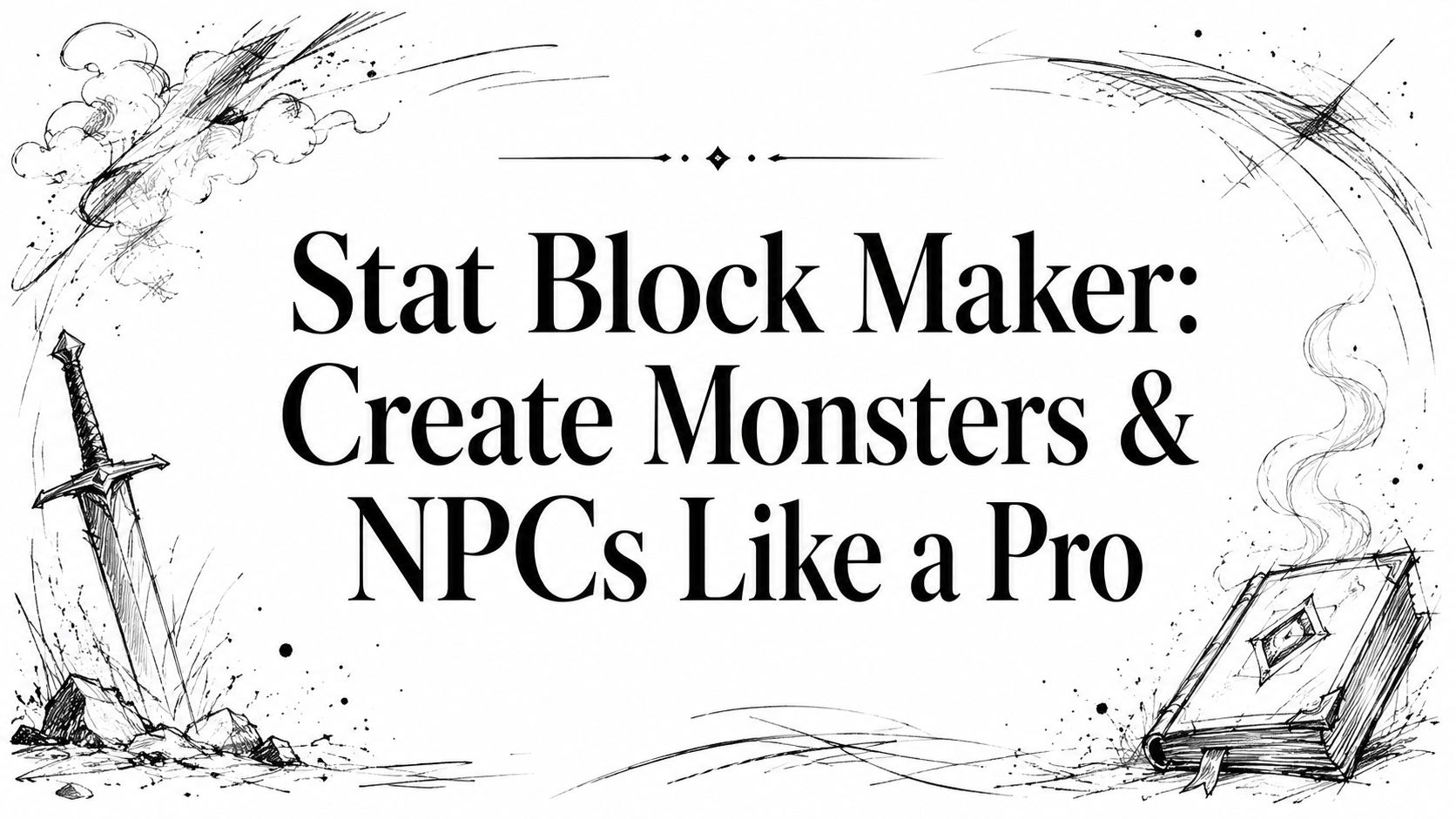 Stat Blocks Layout Design Example Stat Block Maker: Create Monsters & NPCs Like a Pro | Dunia