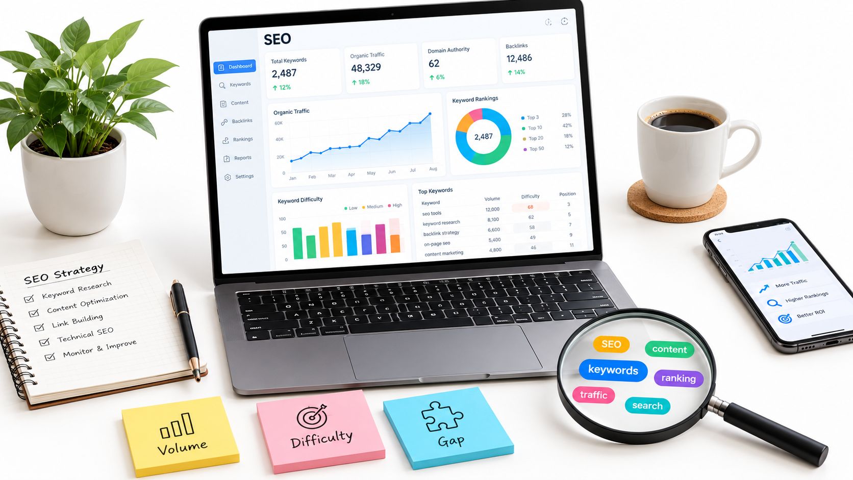 Proceso de investigación de palabras clave SEO que realmente posiciona