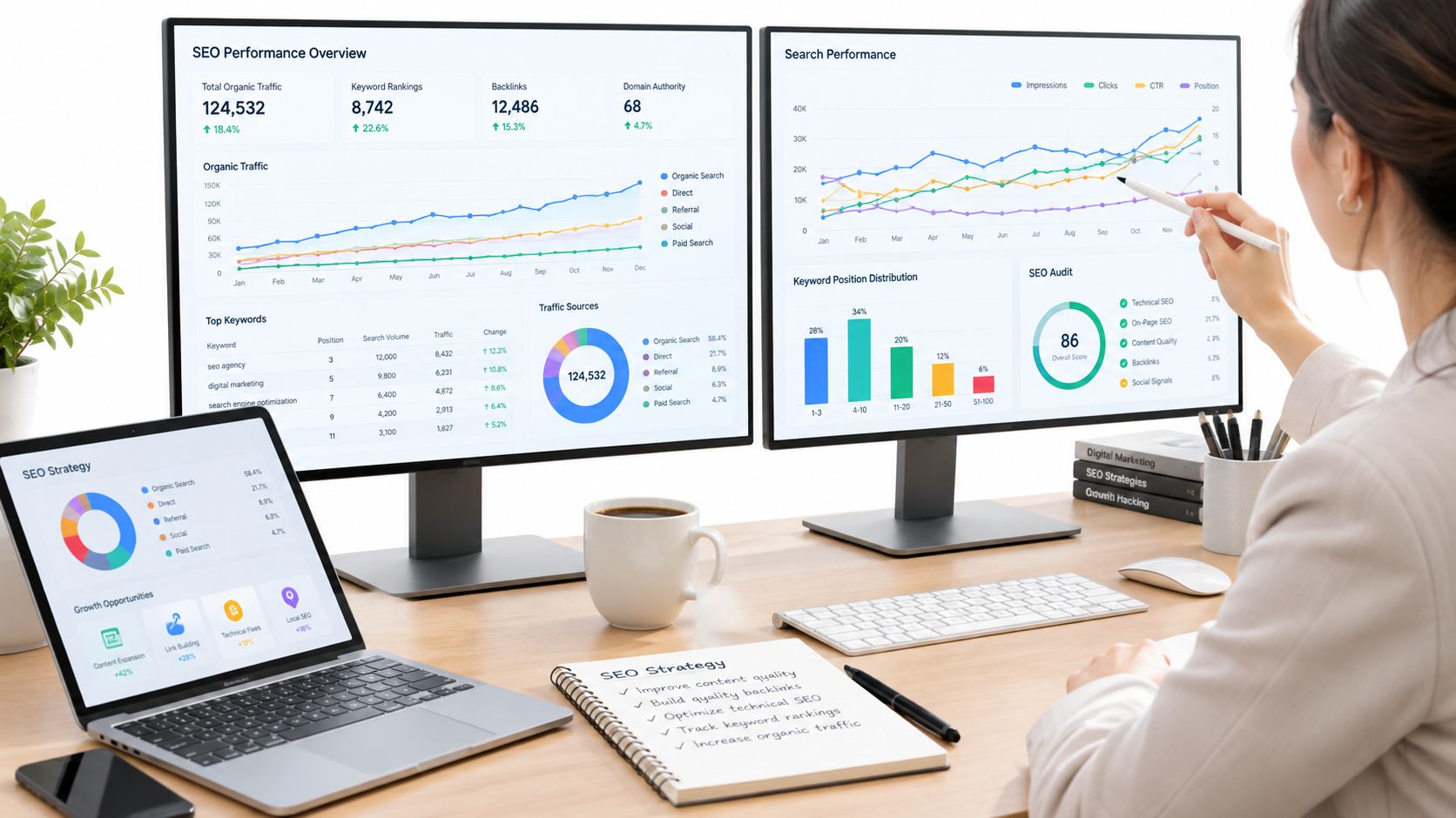 SEO Reporting for Agencies Done Right