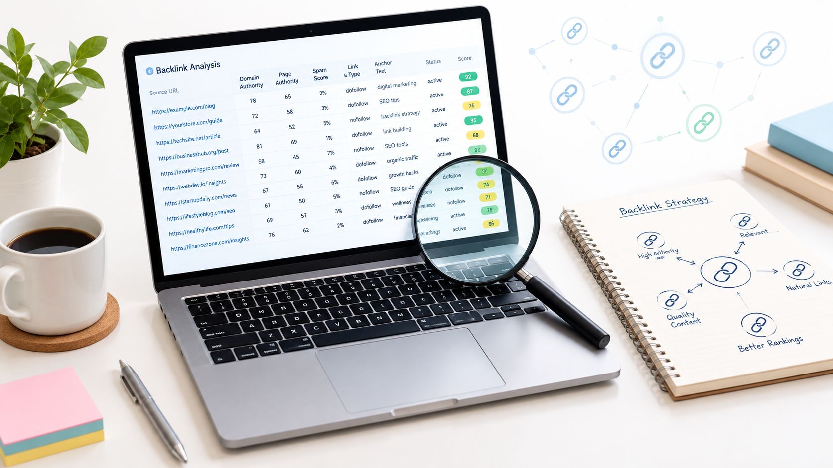 Plantilla de Análisis de Backlinks Cómo Crear y Usarla