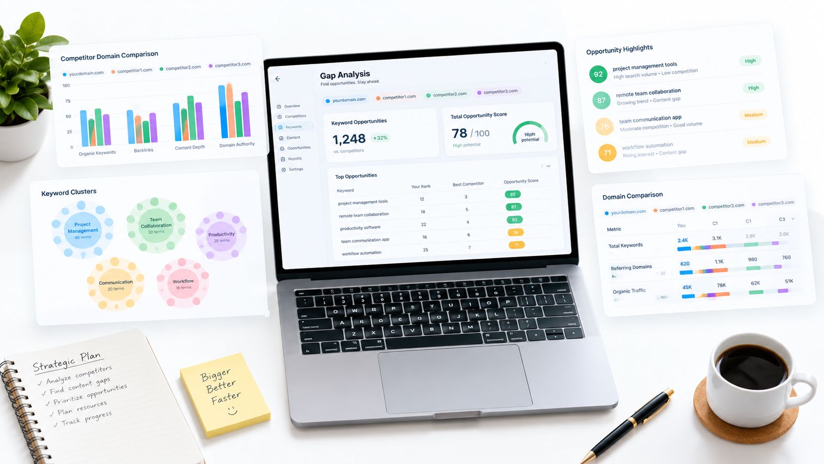 10 Content-Gap-Tool-Optionen für bessere Briefings