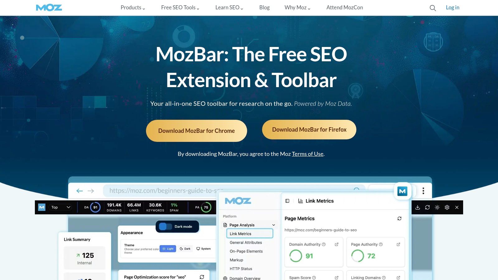 MozBar (by Moz)
