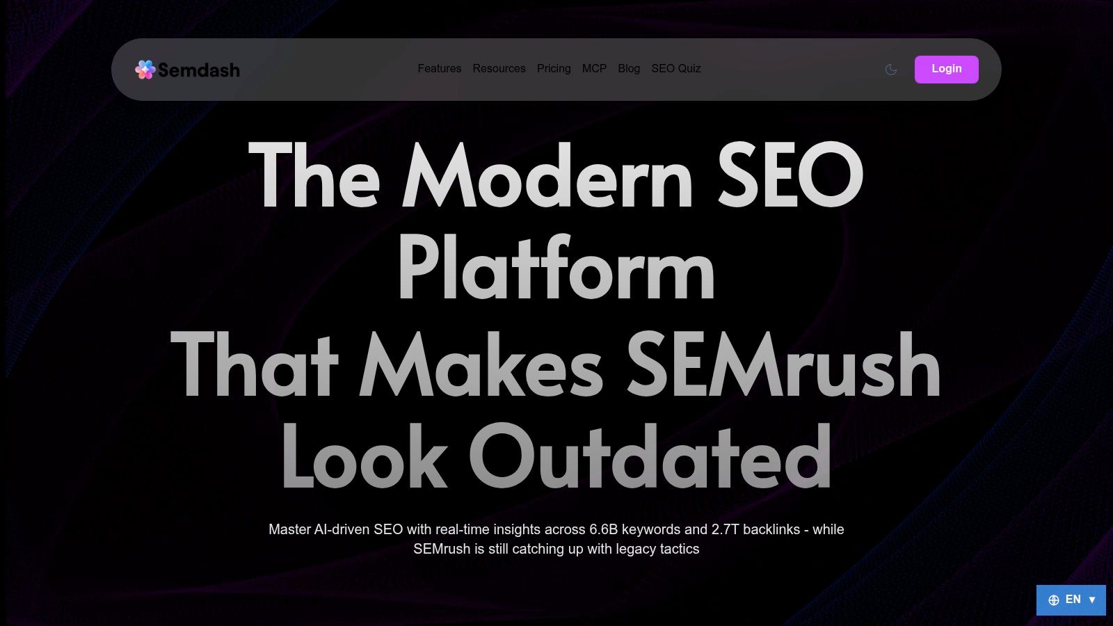 Best SEMrush Alternative 2026 | SEMdash, AI-Powered SEO Platform