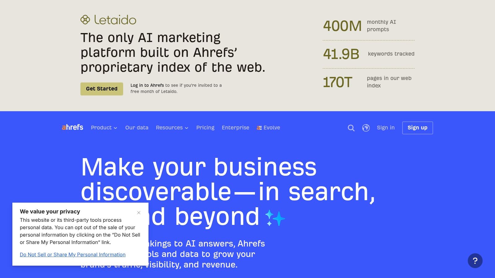 Ahrefs Keywords Explorer