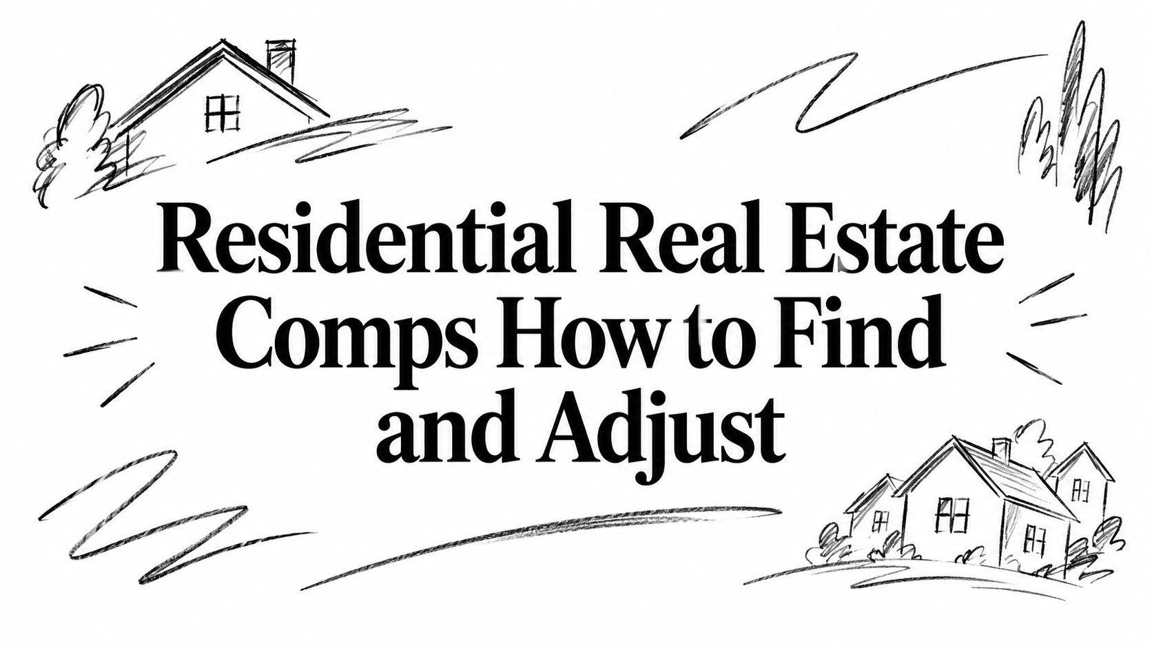 Residential Real Estate Comps How to Find and Adjust