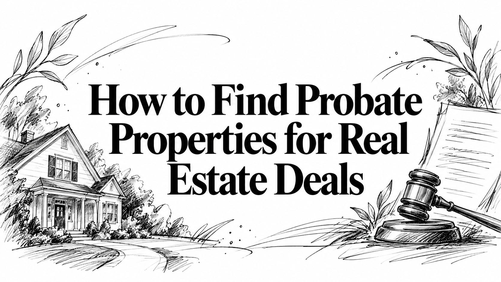 How to Find Probate Properties for Real Estate Deals