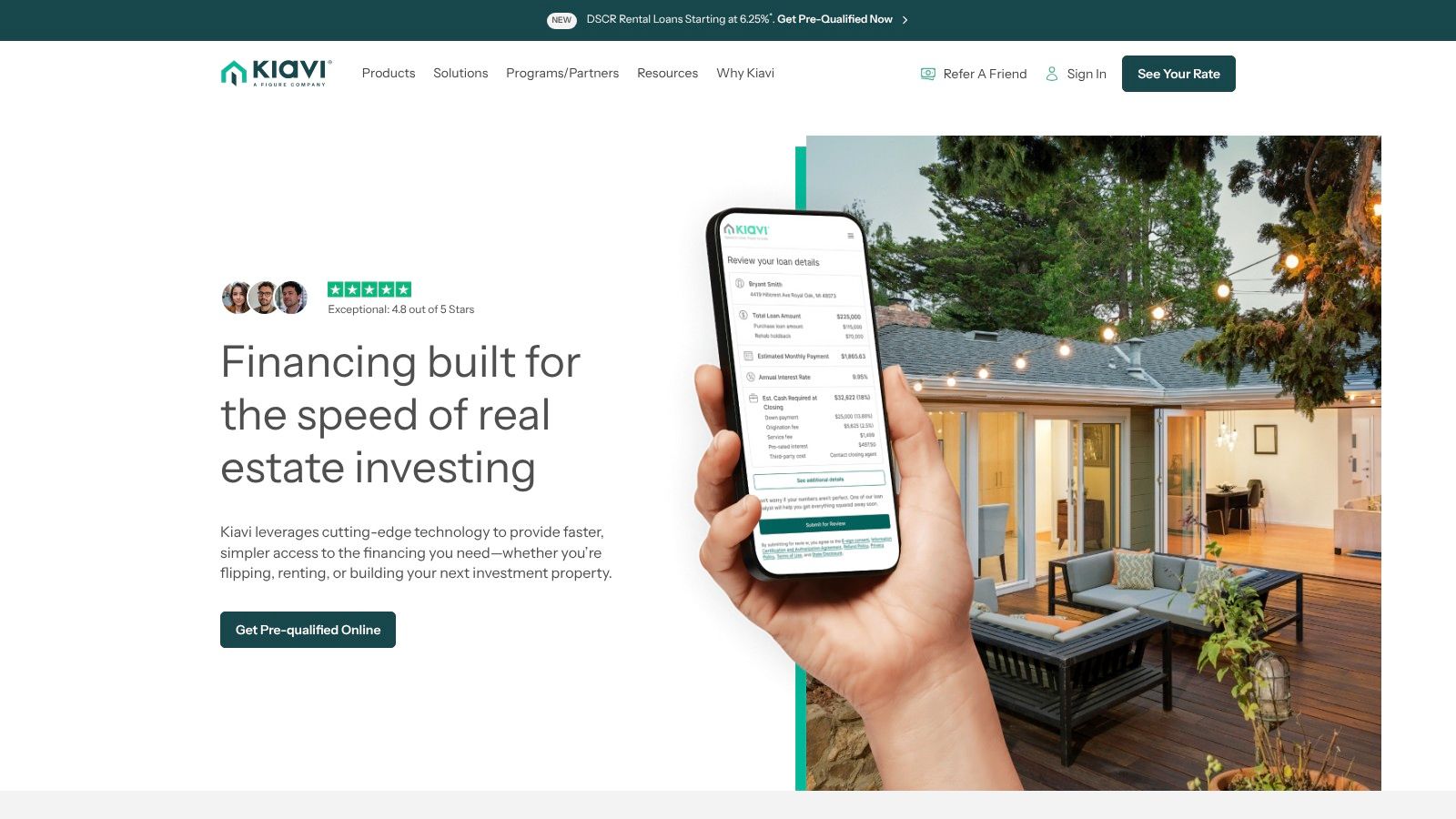 Kiavi, formerly LendingHome