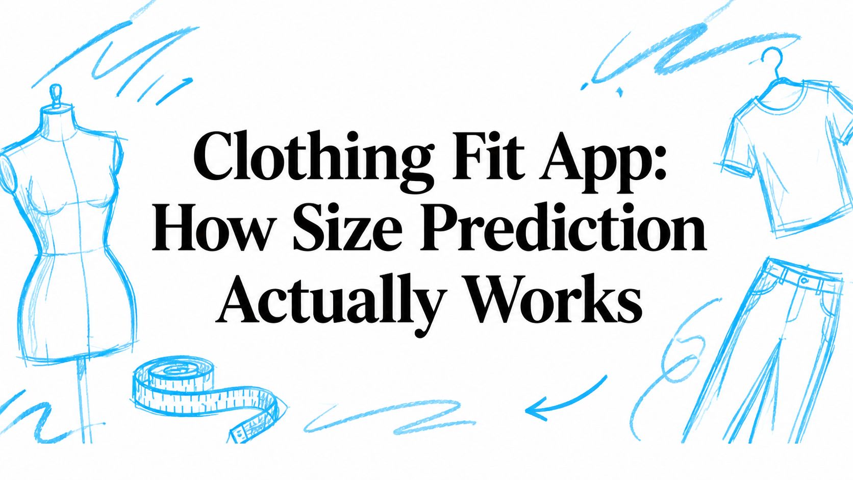 Clothing Fit App: How Size Prediction Actually Works