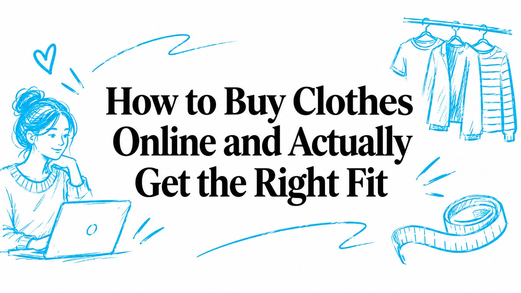 How to Buy Clothes Online and Actually Get the Right Fit