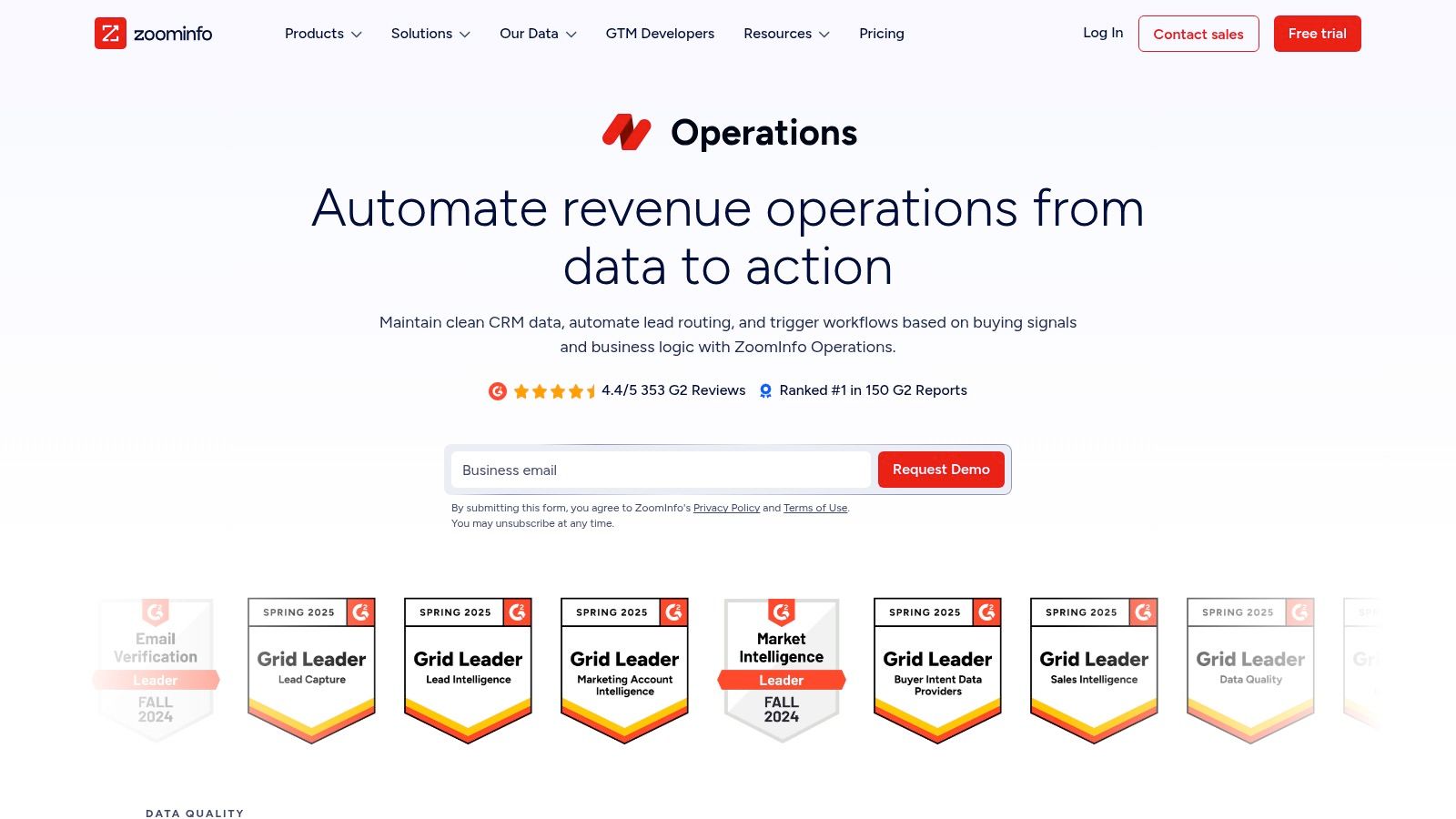 ZoomInfo Enrich