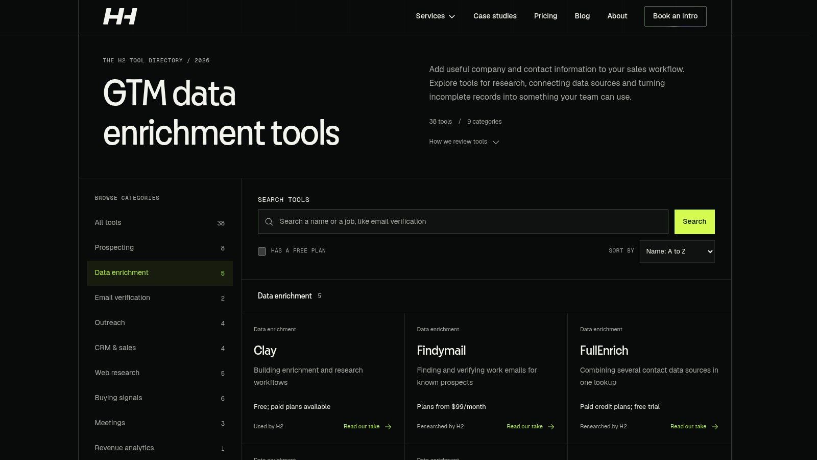 Category - Data Enrichment
