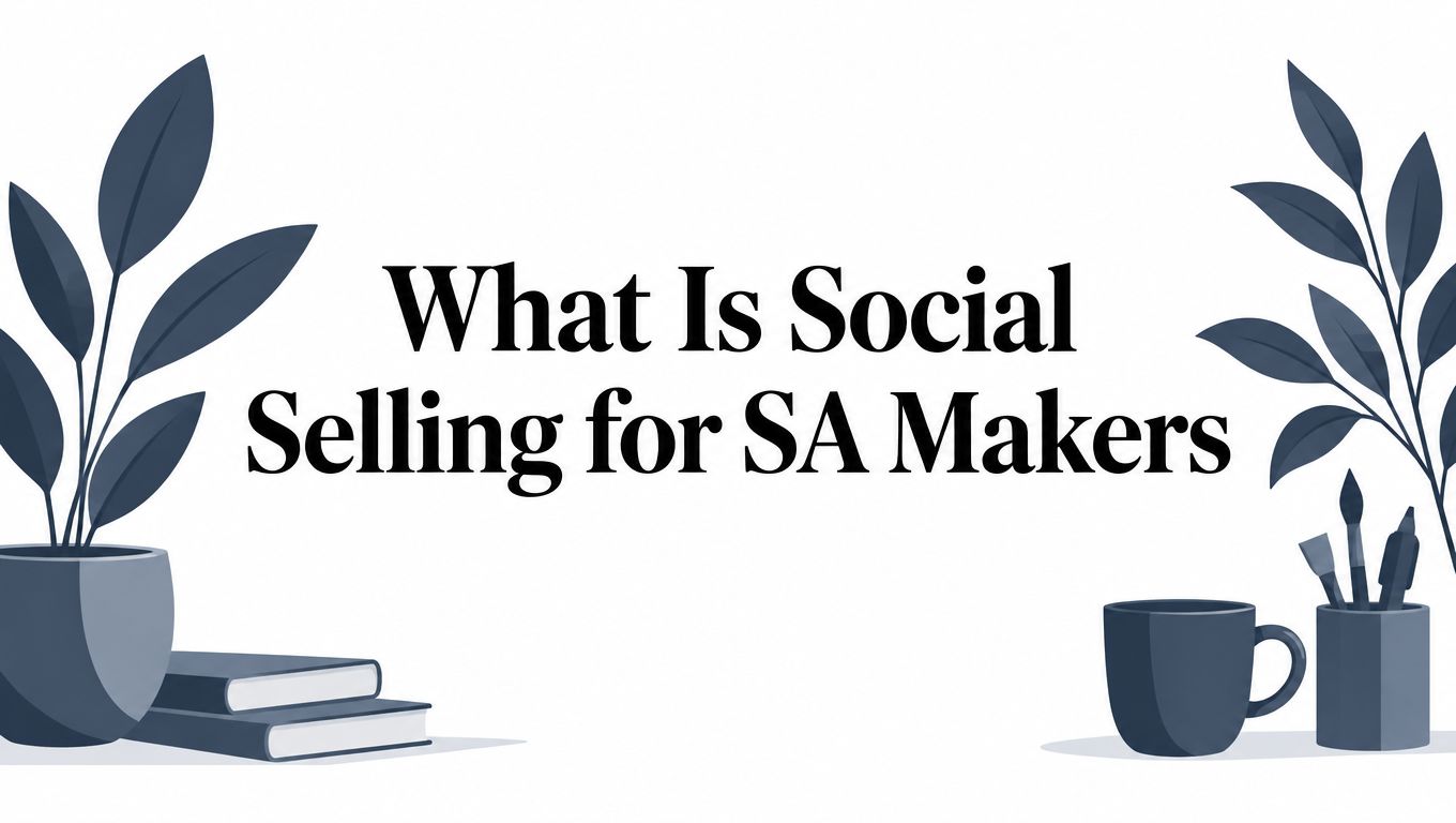 What Is Social Selling for SA Makers
