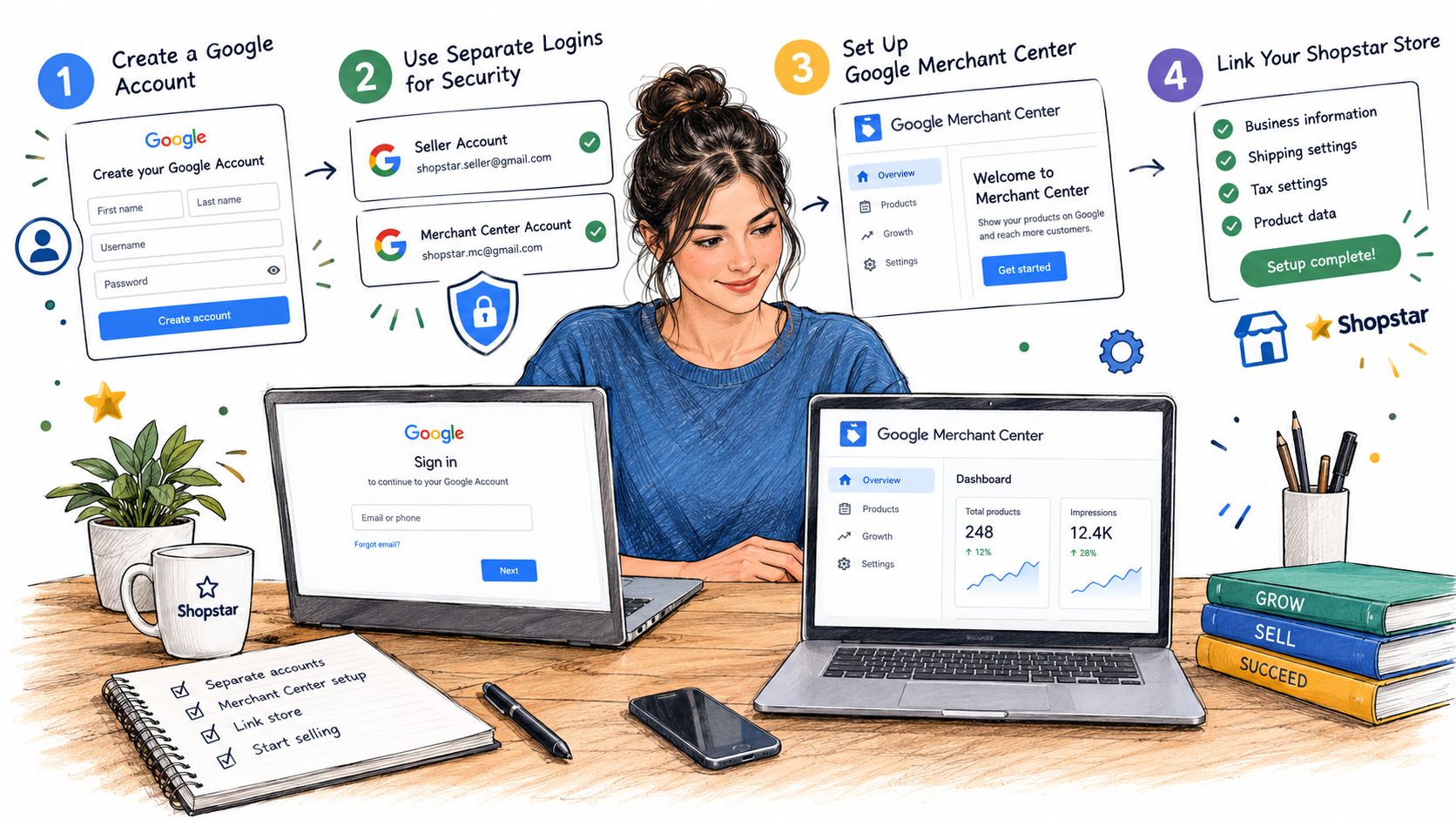 Screenshot from https://merchants.google.com/