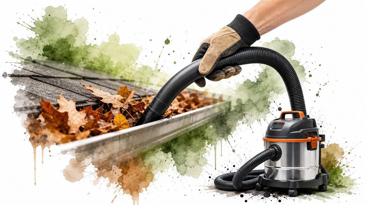 Shop Vac Extension Hose for Gutter Cleaning: Safe Methods