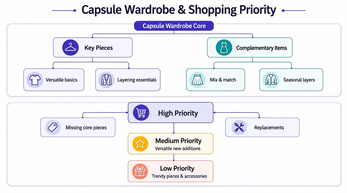 Building Your Capsule and Prioritizing Your Shopping List