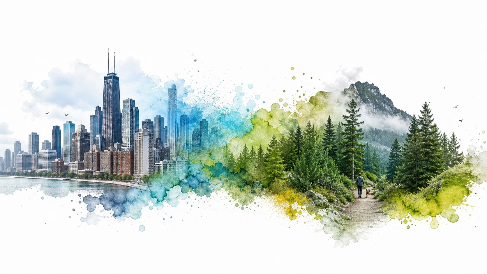 How to Blend 2 Images Together Without the Awkward Seam
