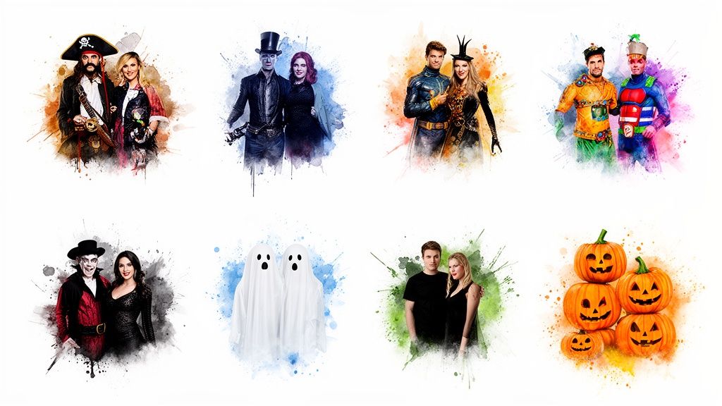 7 Unforgettable Couple Costume Ideas Halloween 2026: Visualize Your Look Now