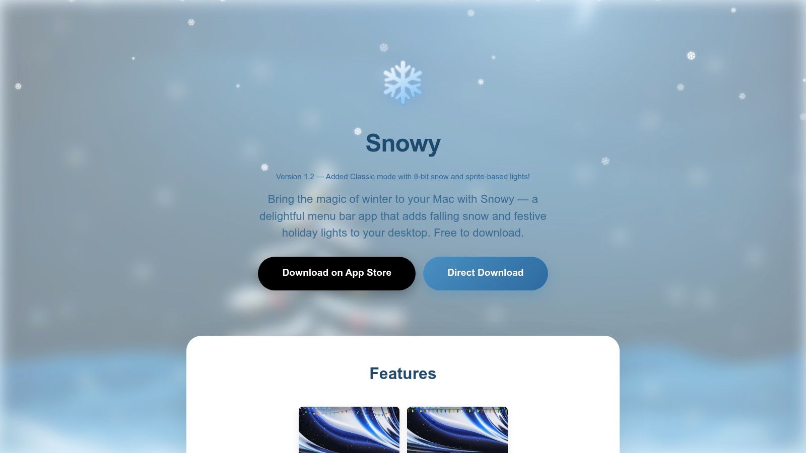 Snowy