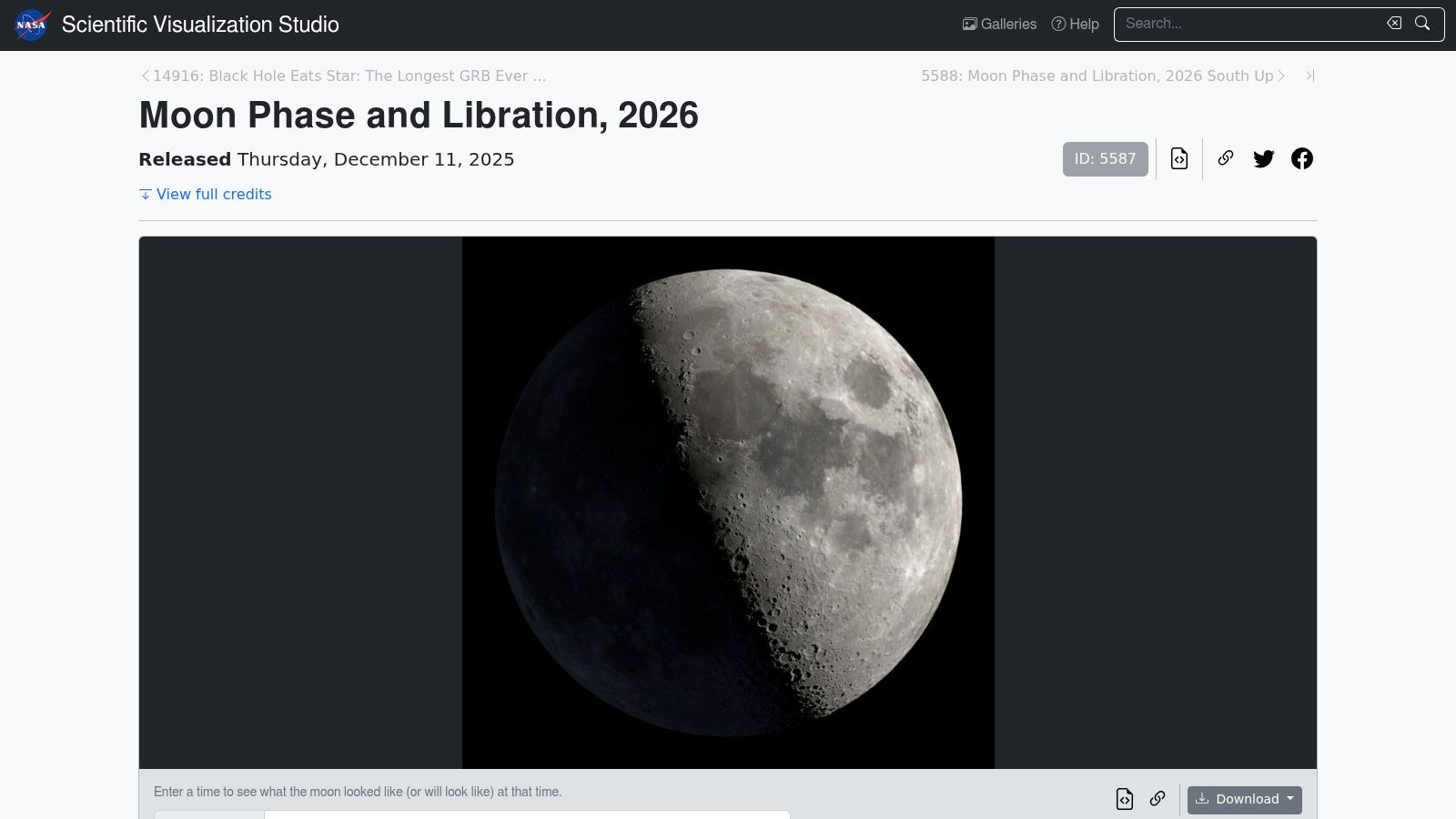 NASA Scientific Visualization Studio