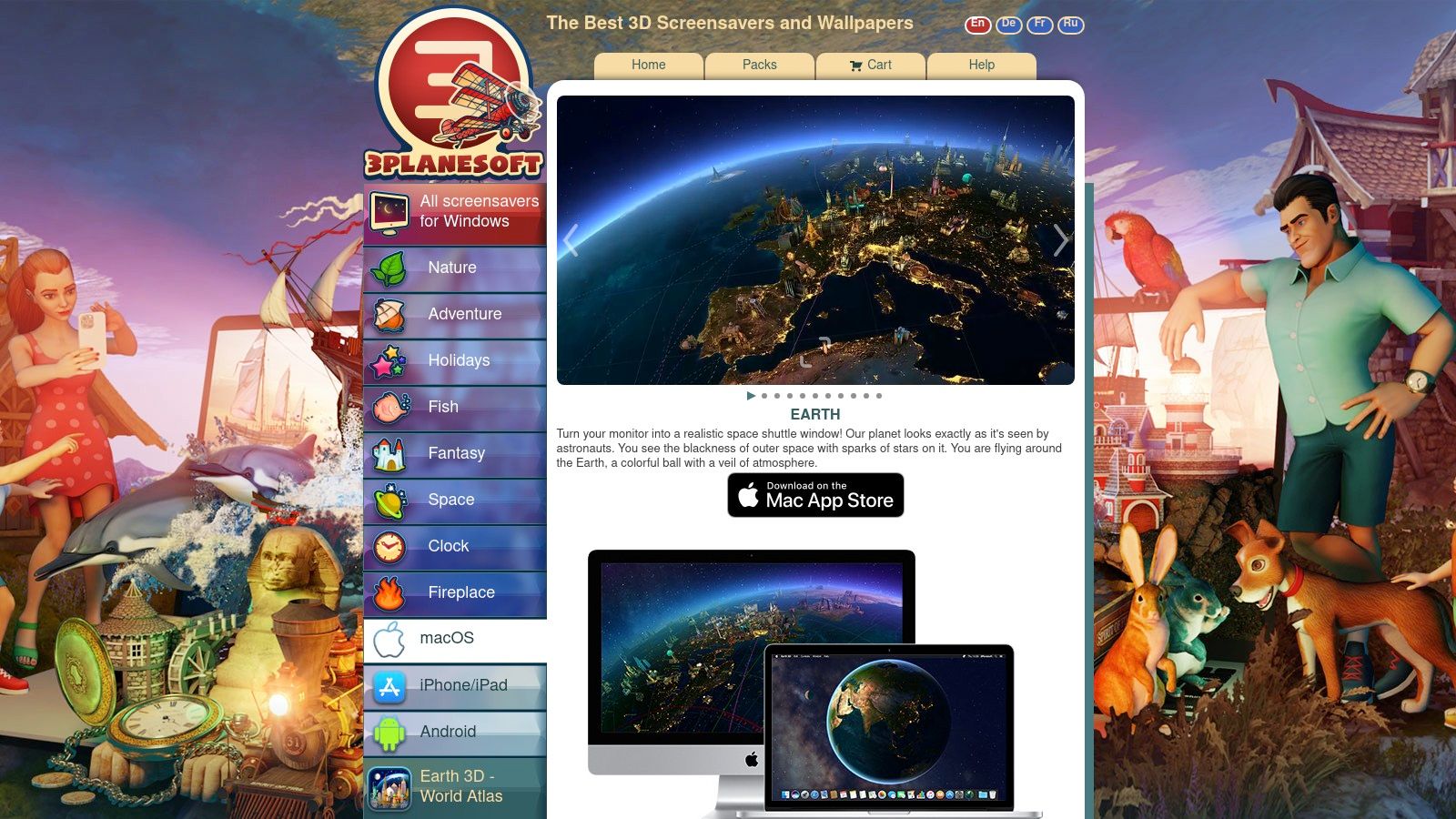 Earth 3D (3Planesoft)