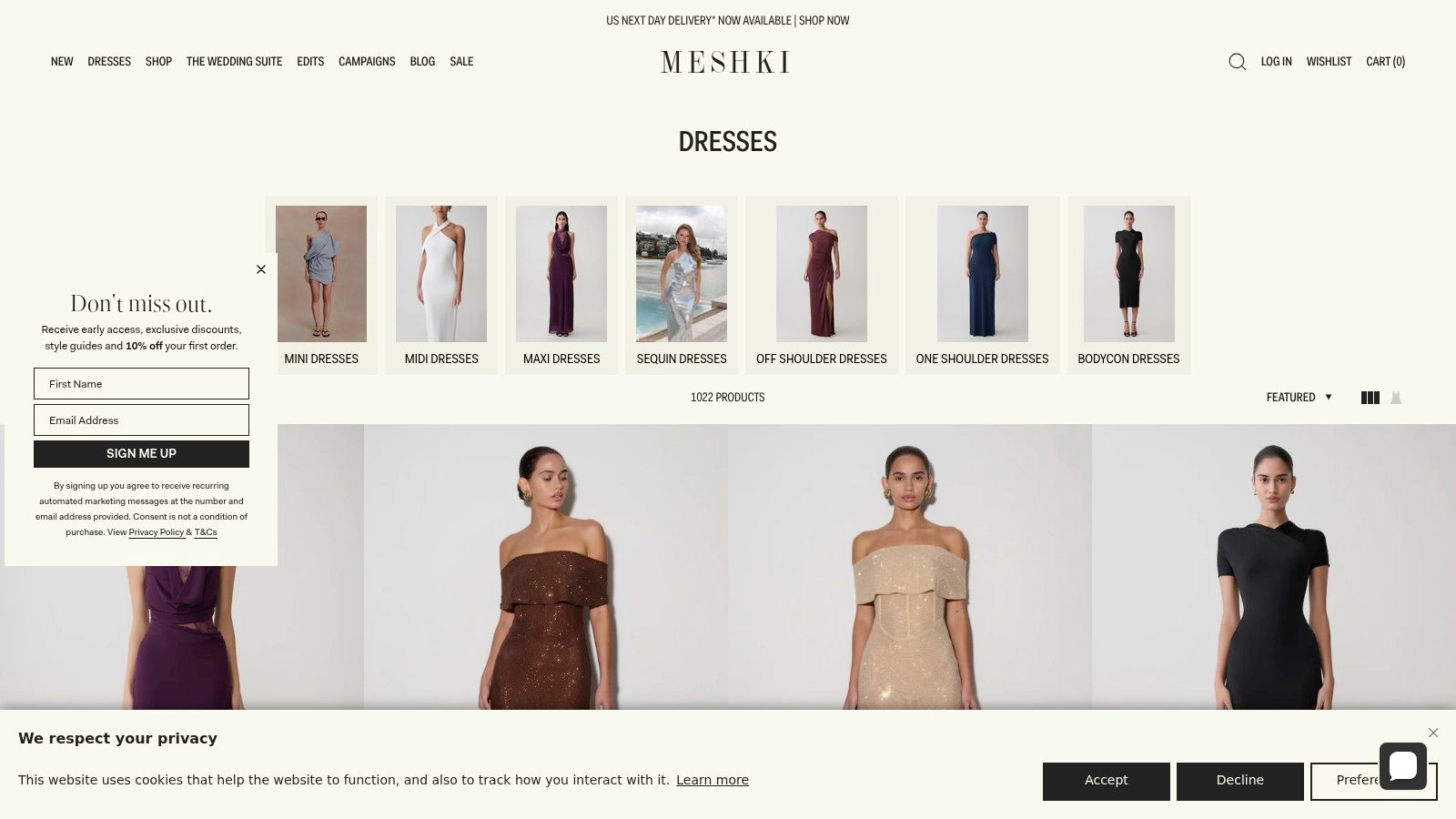 MESHKI: Sleek, Sexy & Modern