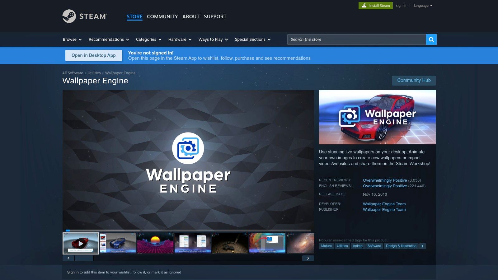 Wallpaper Engine