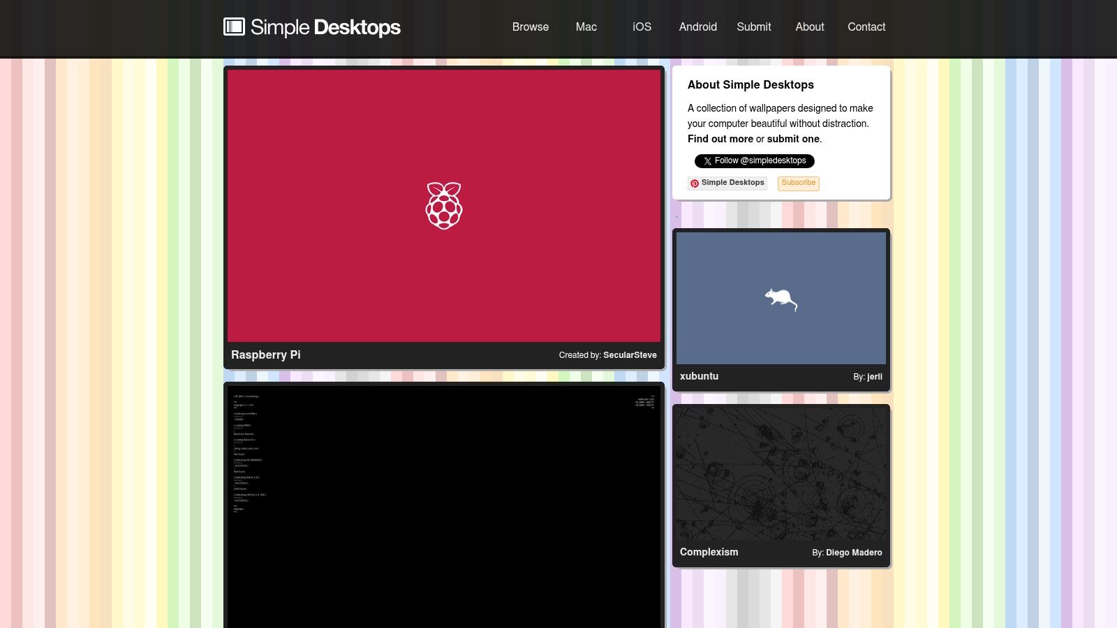 Simple Desktops