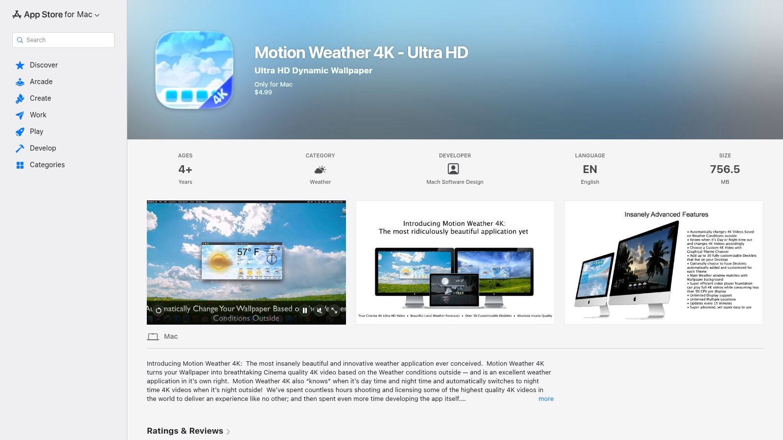 Motion Weather 4K