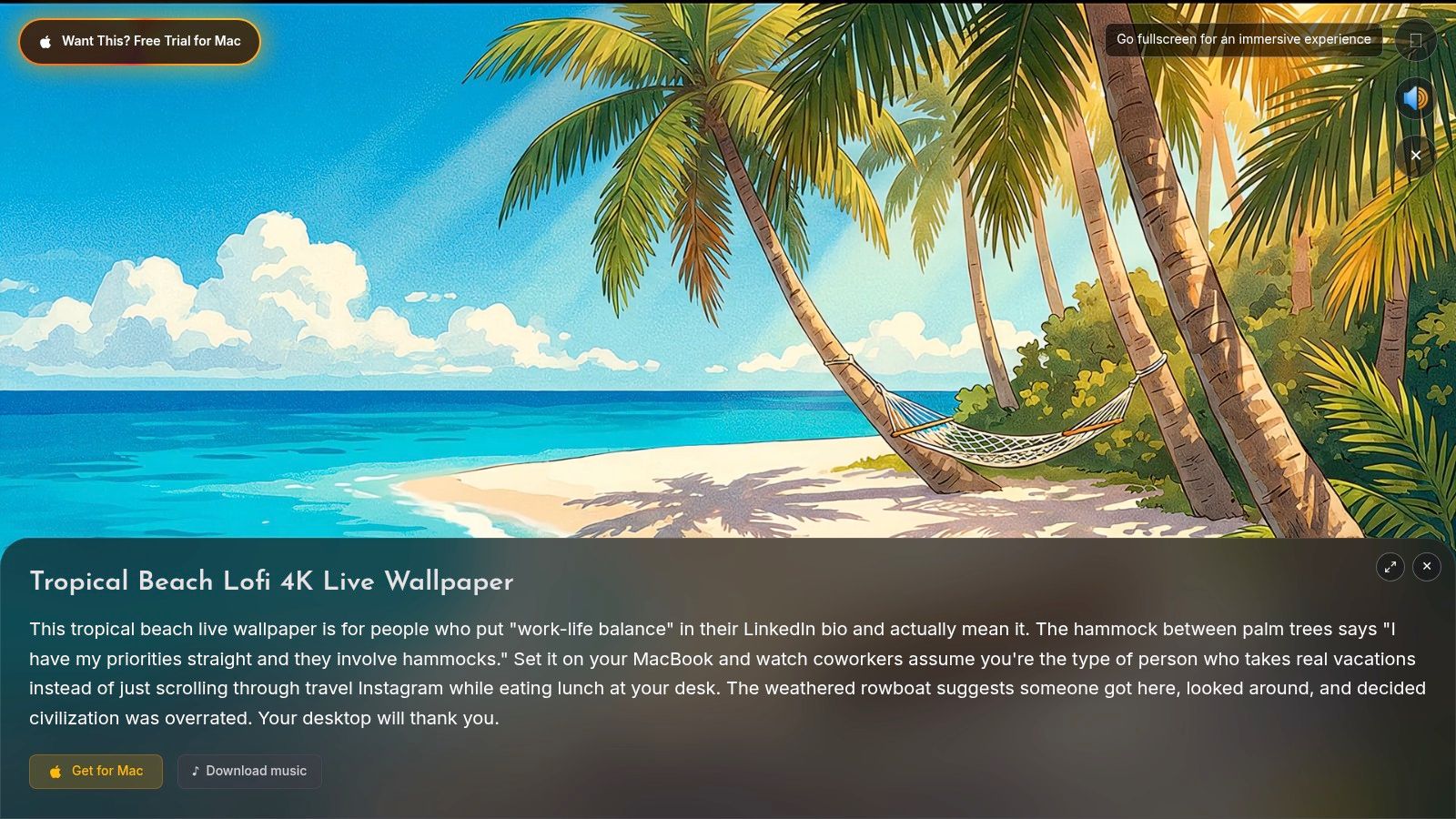 Calm Tropical Beach
