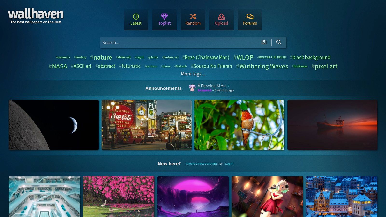 Wallhaven (For Power Users)
