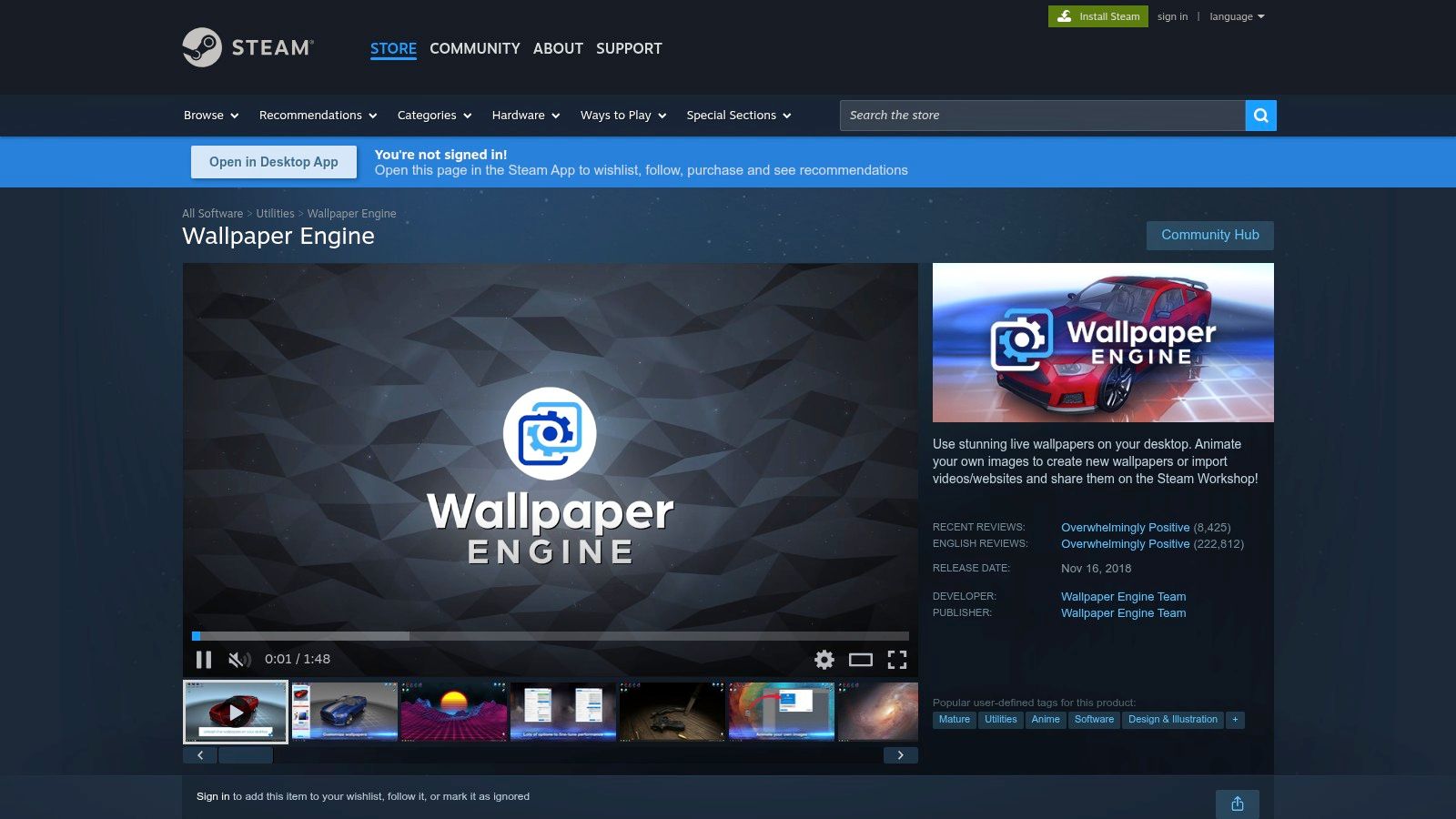 Wallpaper Engine