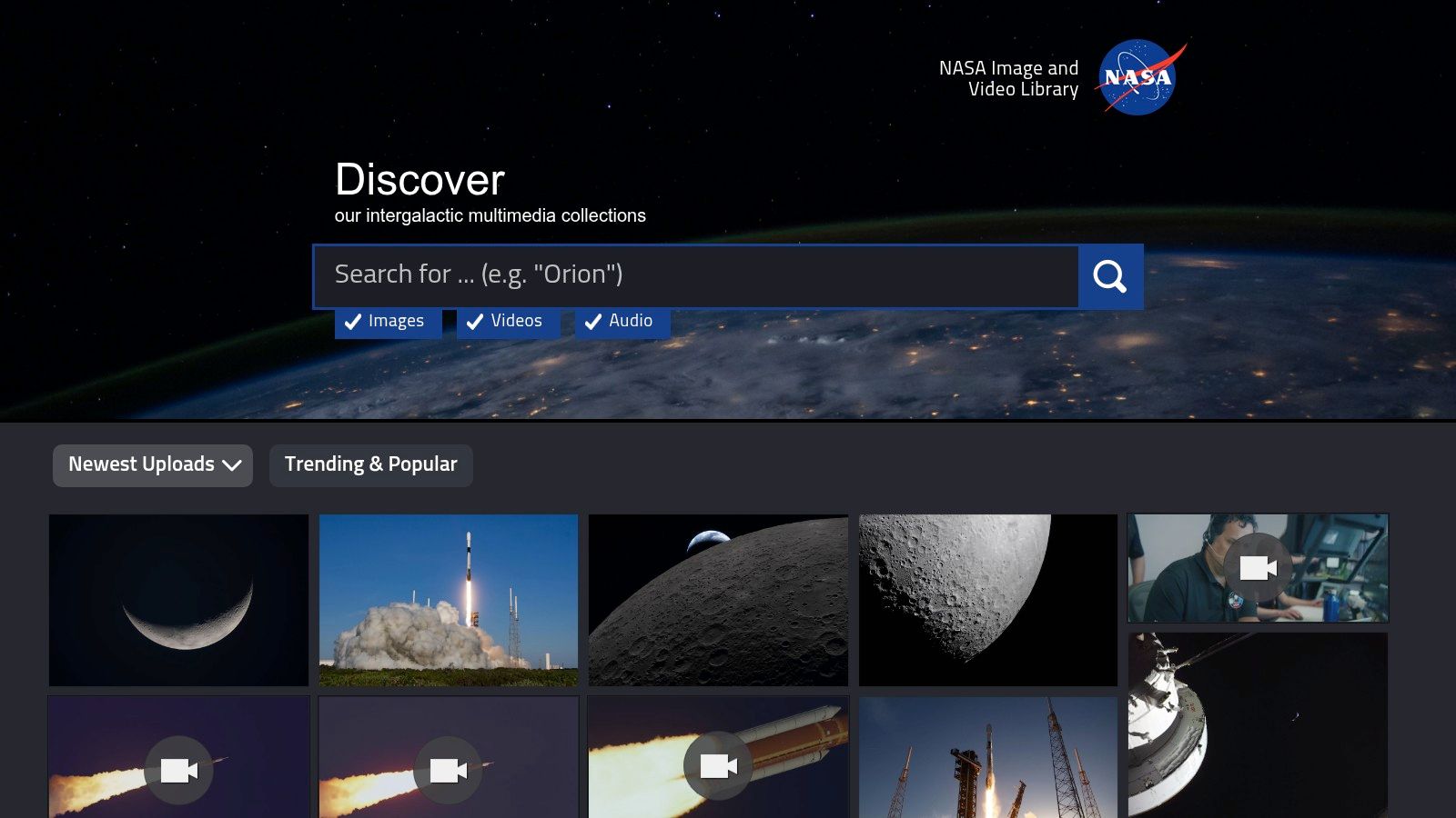 NASA Image and Video Library