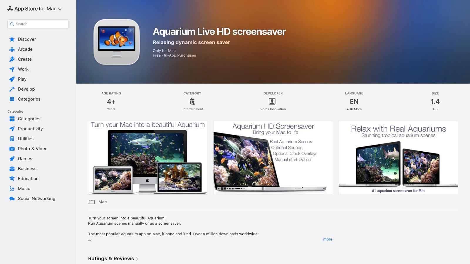 Aquarium Live HD