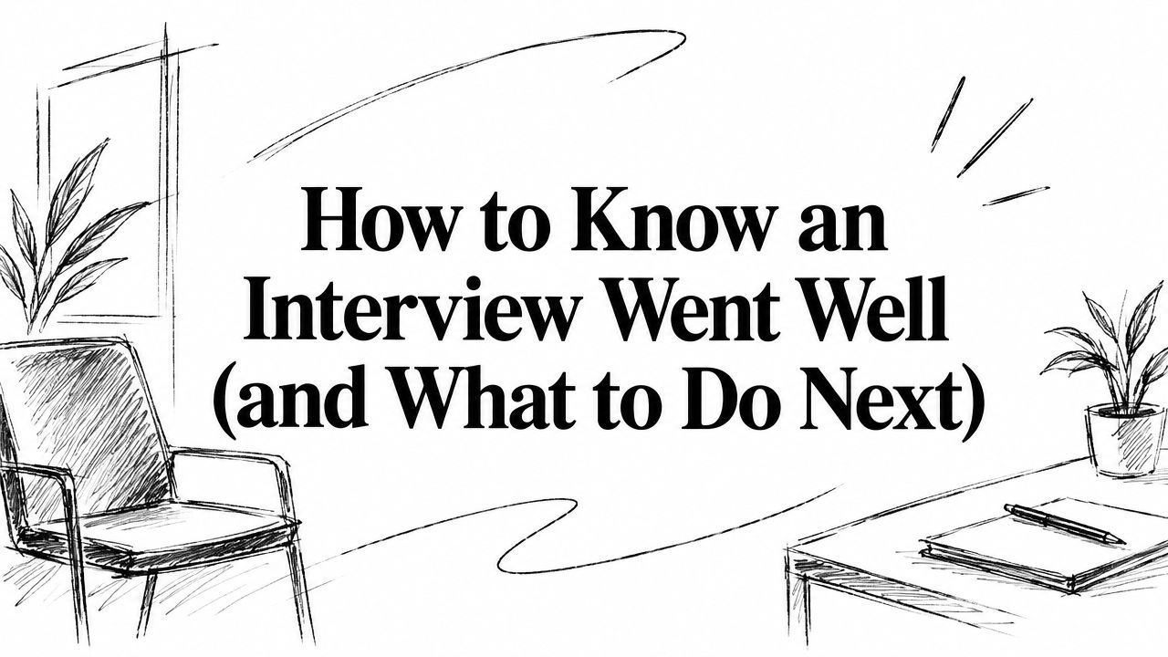 How to Know an Interview Went Well (and What to Do Next)