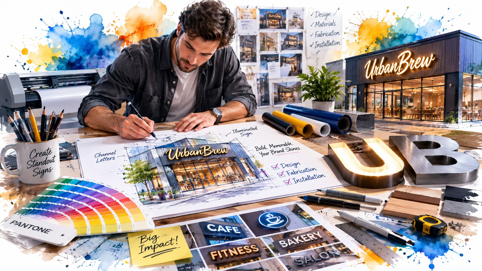 How to Make Business Signs That Get You Noticed